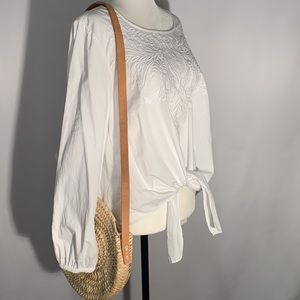 Embroidered Blouse Size L